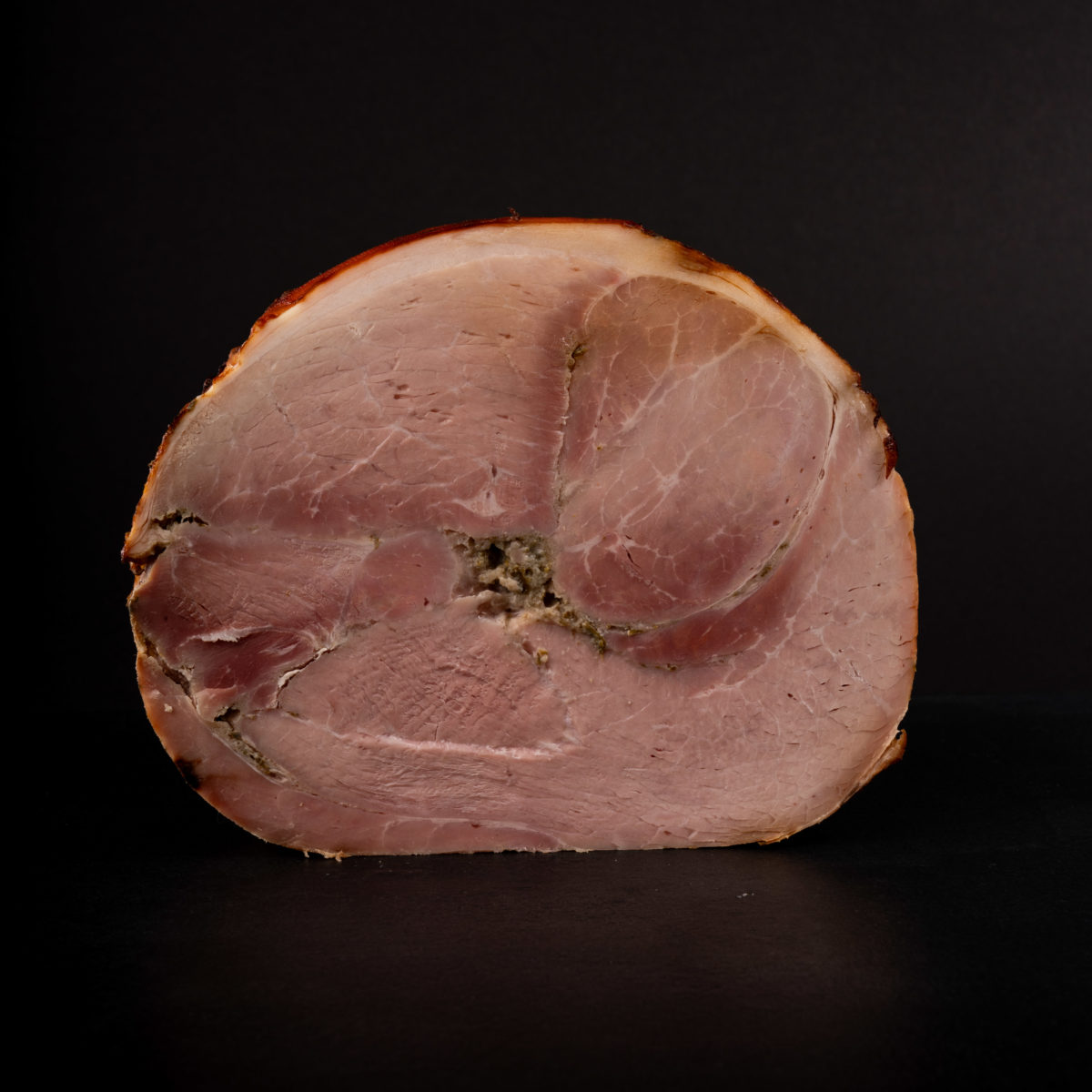 Jambon blanc braisé aux herbes